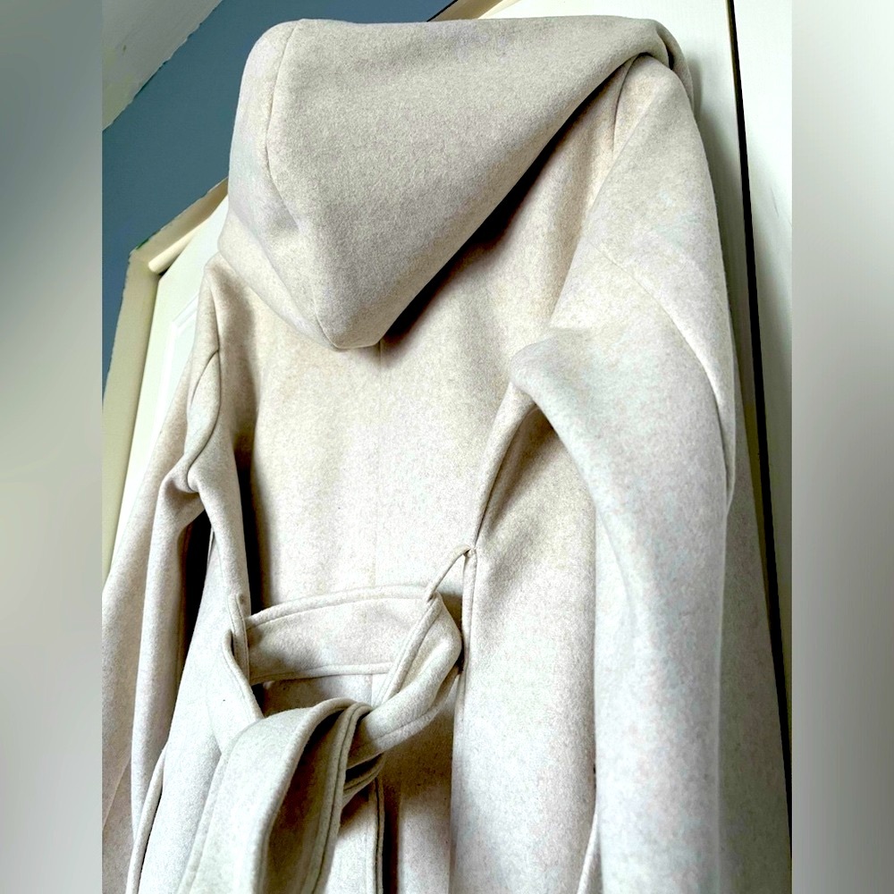 ZARA hooded long coat.